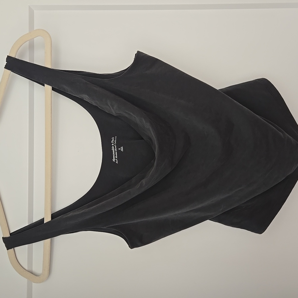 Abercrombie & Fitch Charcoal Drape Camisole